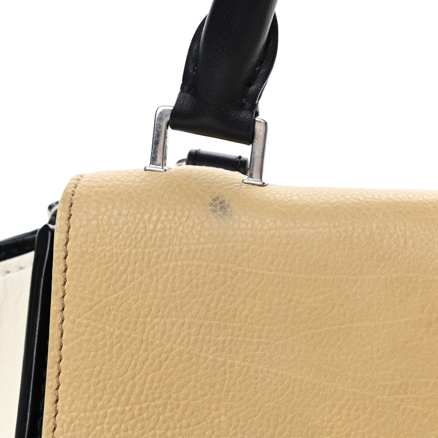 Celine Velluto Calfskin Medium Tri-Color Trapeze 8 of 9