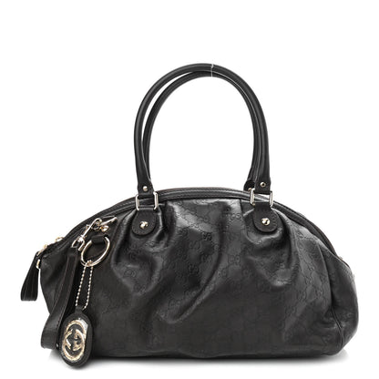 Gucci Guccissima Medium Sukey Boston Chocolate 1 of 9