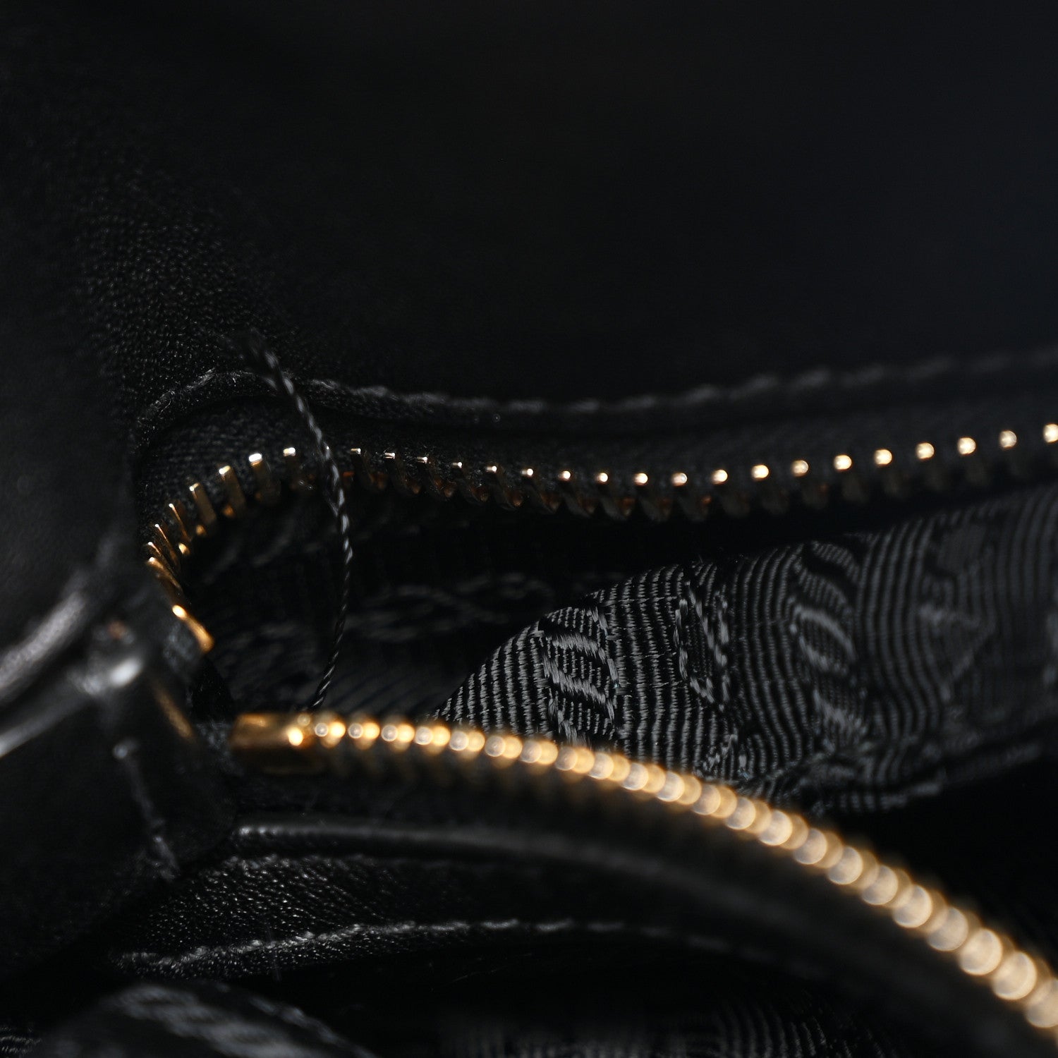 Prada Tessuto Nylon Soft Calfskin Shopping Satchel Black 20 of 21