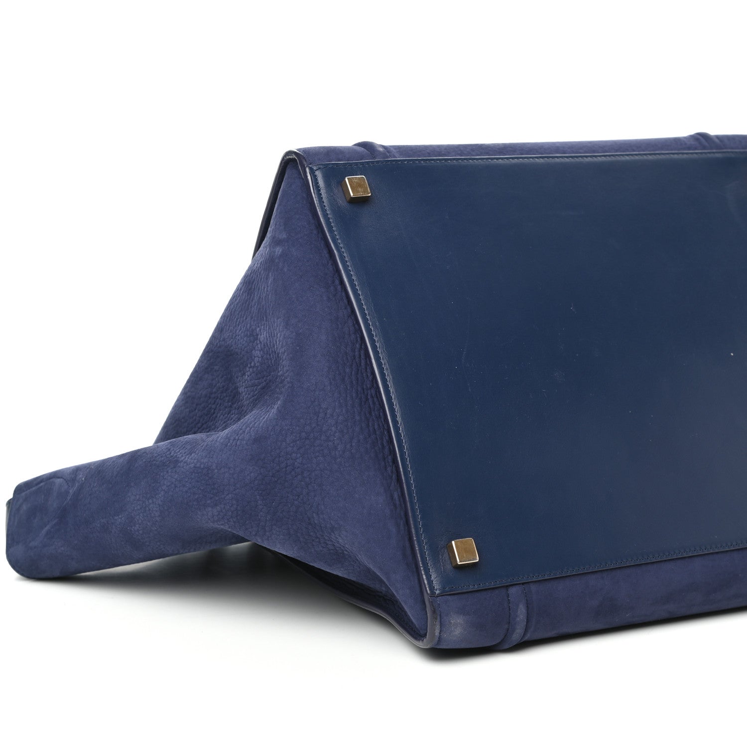 Celine Nubuck Calfskin Medium Phantom Luggage Navy 8 of 9