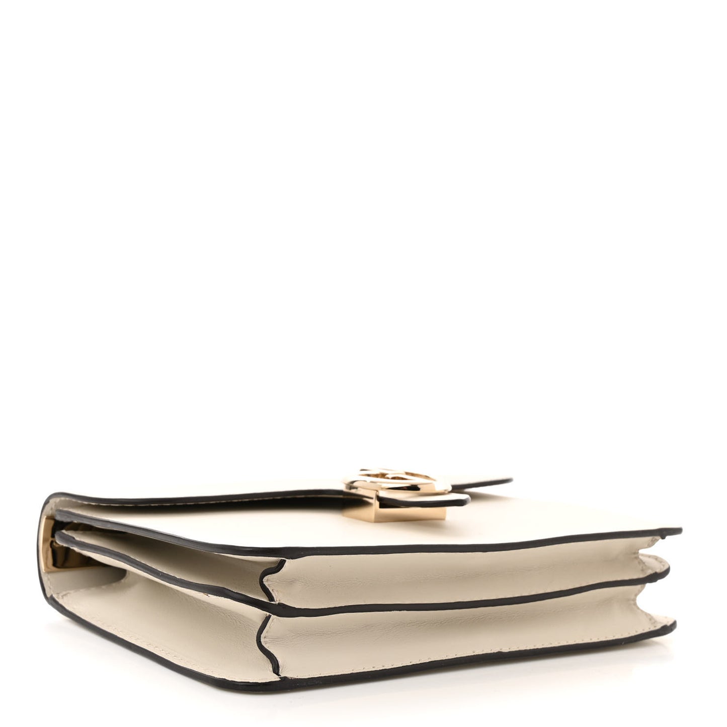 Calfskin Medium 1973 Shoulder Flap Bag Ivory