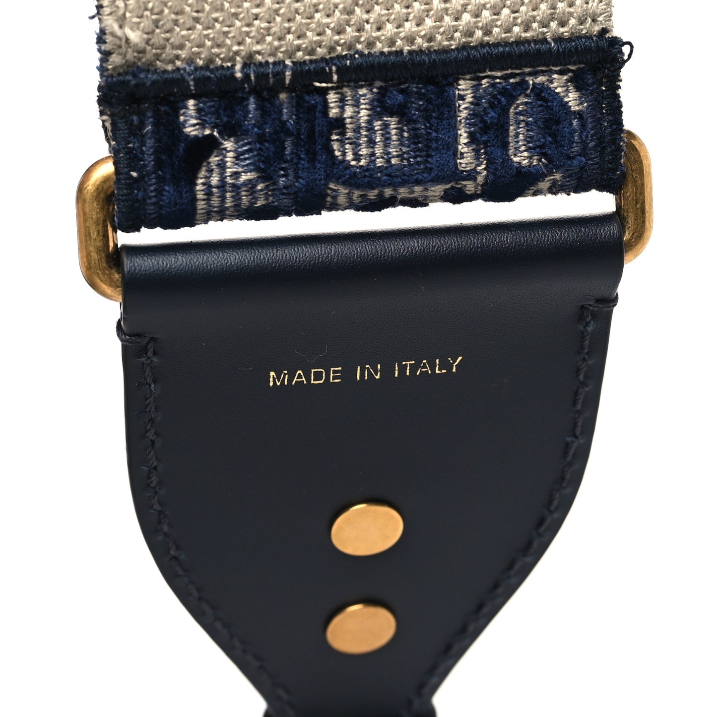 Velvet Oblique Shoulder Strap Blue