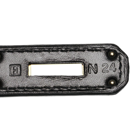 Hermes Box Kelly Retourne 28 Black 7 of 18