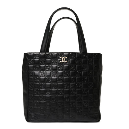 Chanel Lambskin Precious Symbols Shopping Tote Black 1 of 15