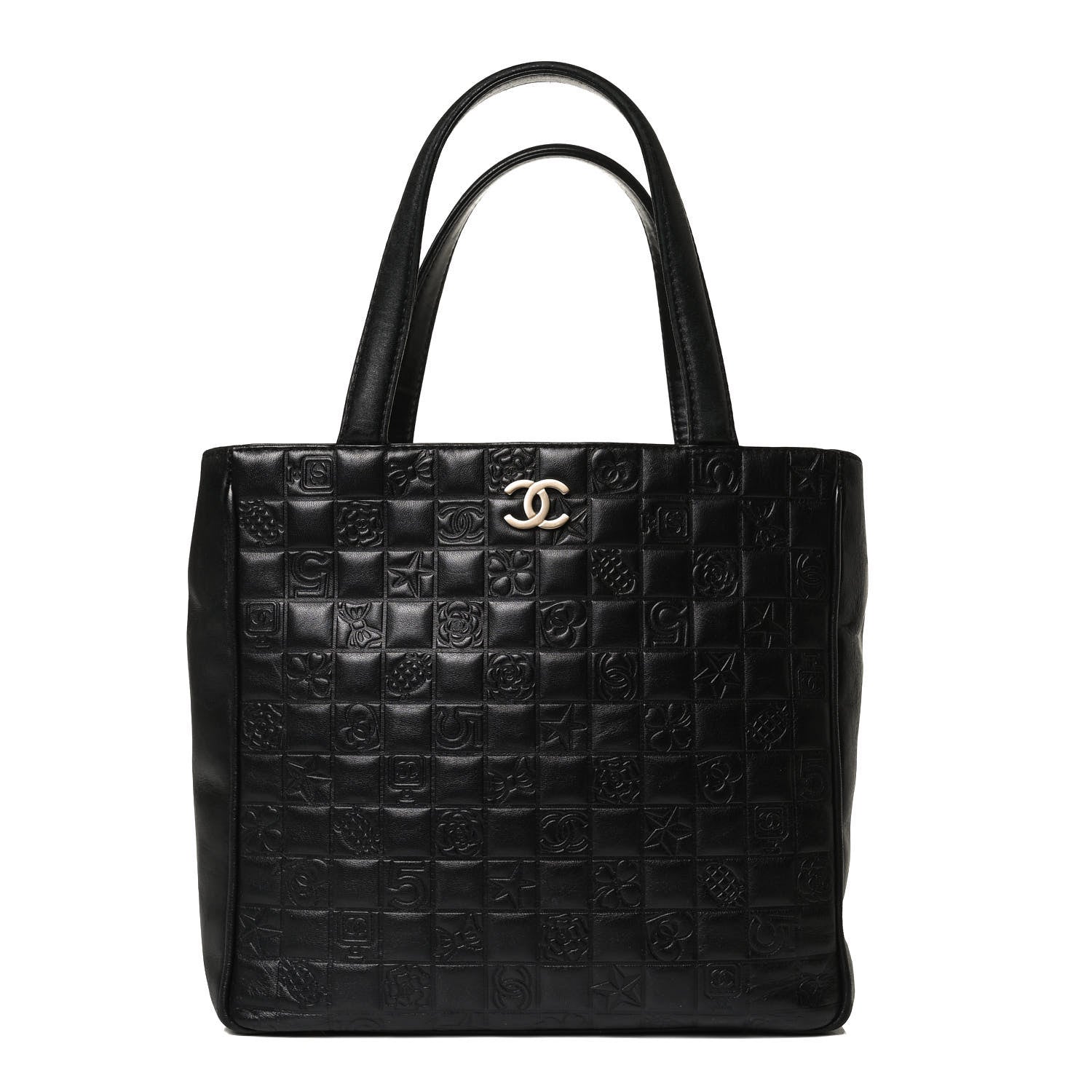 Chanel Lambskin Precious Symbols Shopping Tote Black 1 of 15