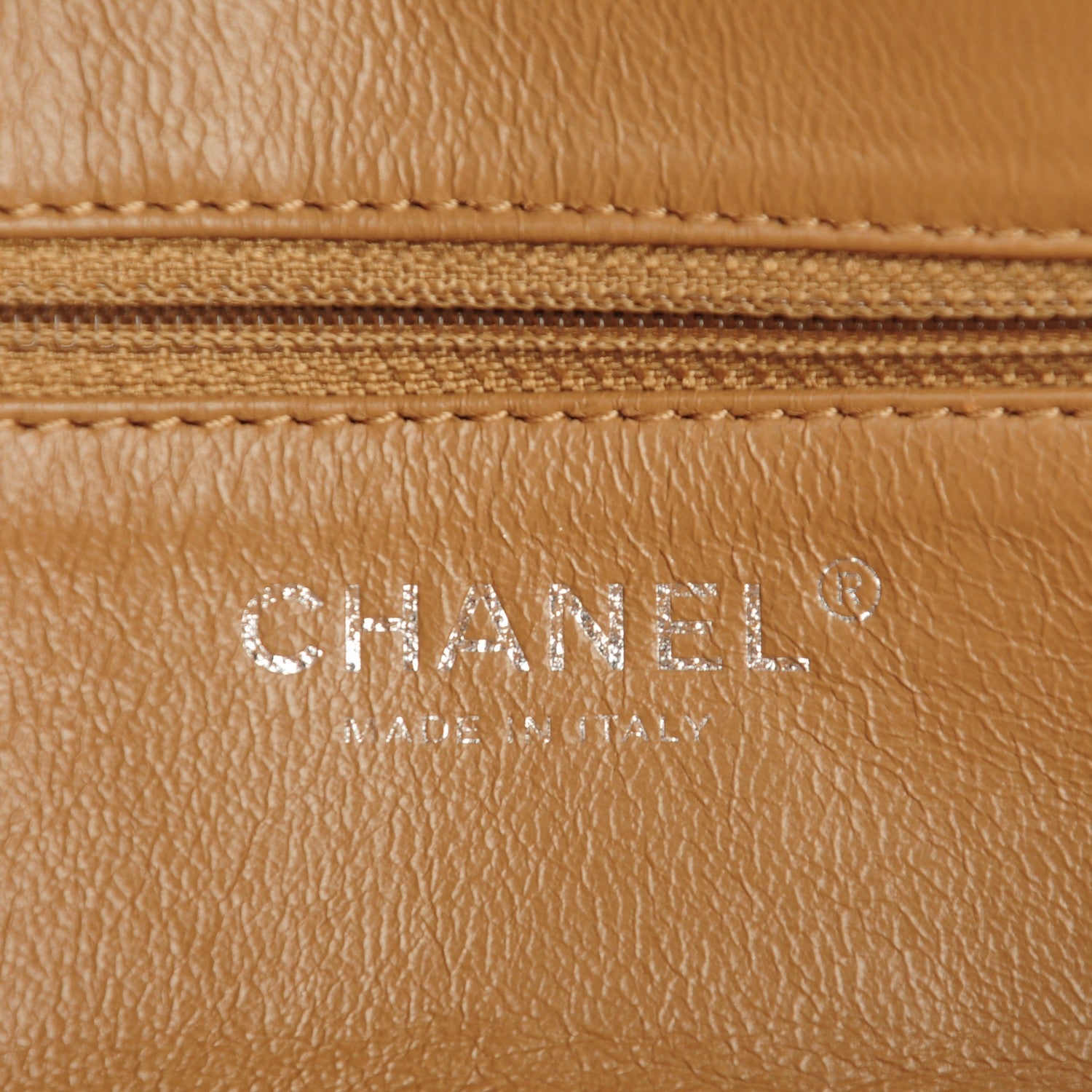 Chanel Caviar Quilted Timeless Bowler Dark Beige 6 of 15