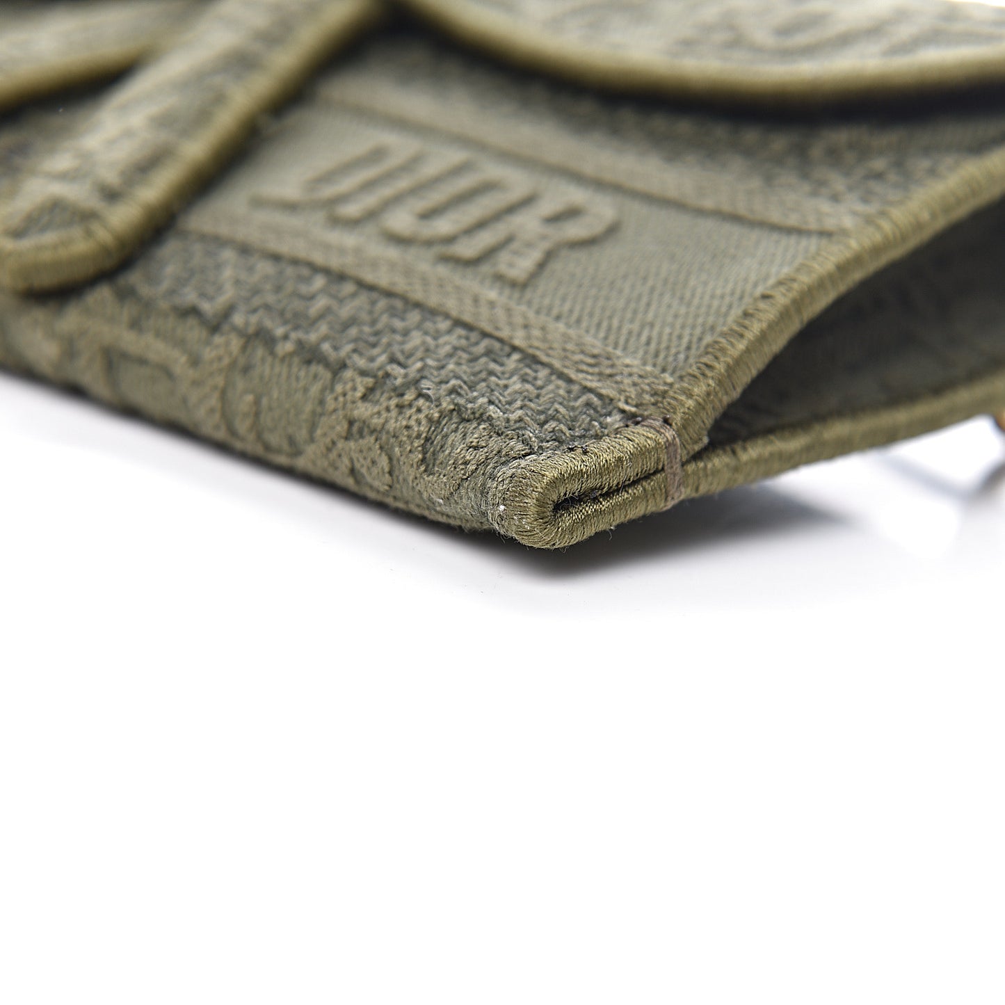 Oblique Saddle Belt Bag Green