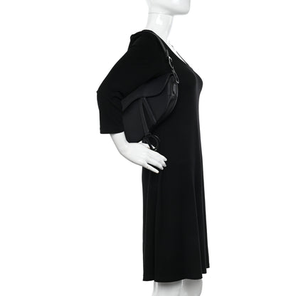 Christian Dior Ultra Matte Calfskin Saddle Bag Black 3 of 11