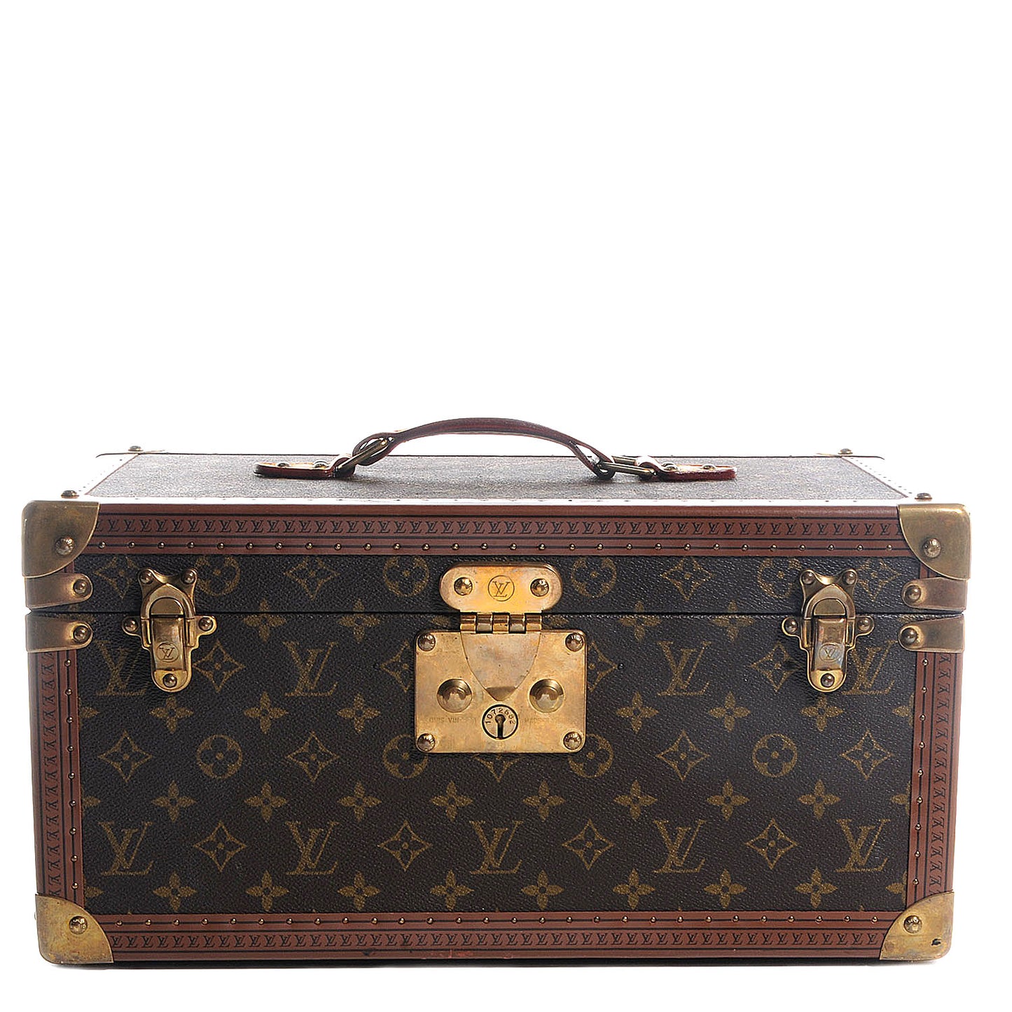 Monogram Boite Bouteilles et Glace Train Case