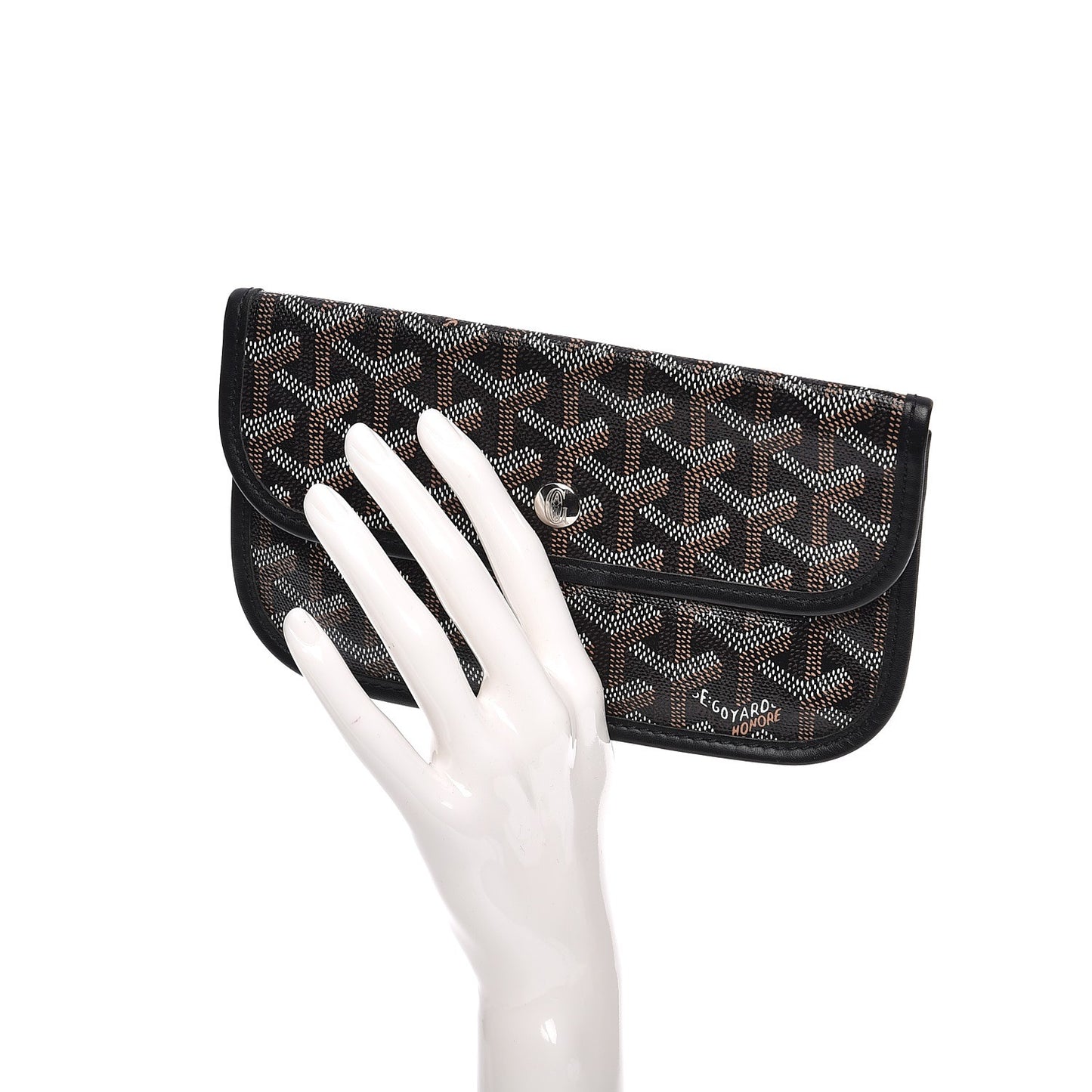 Goyardine Pouch Black