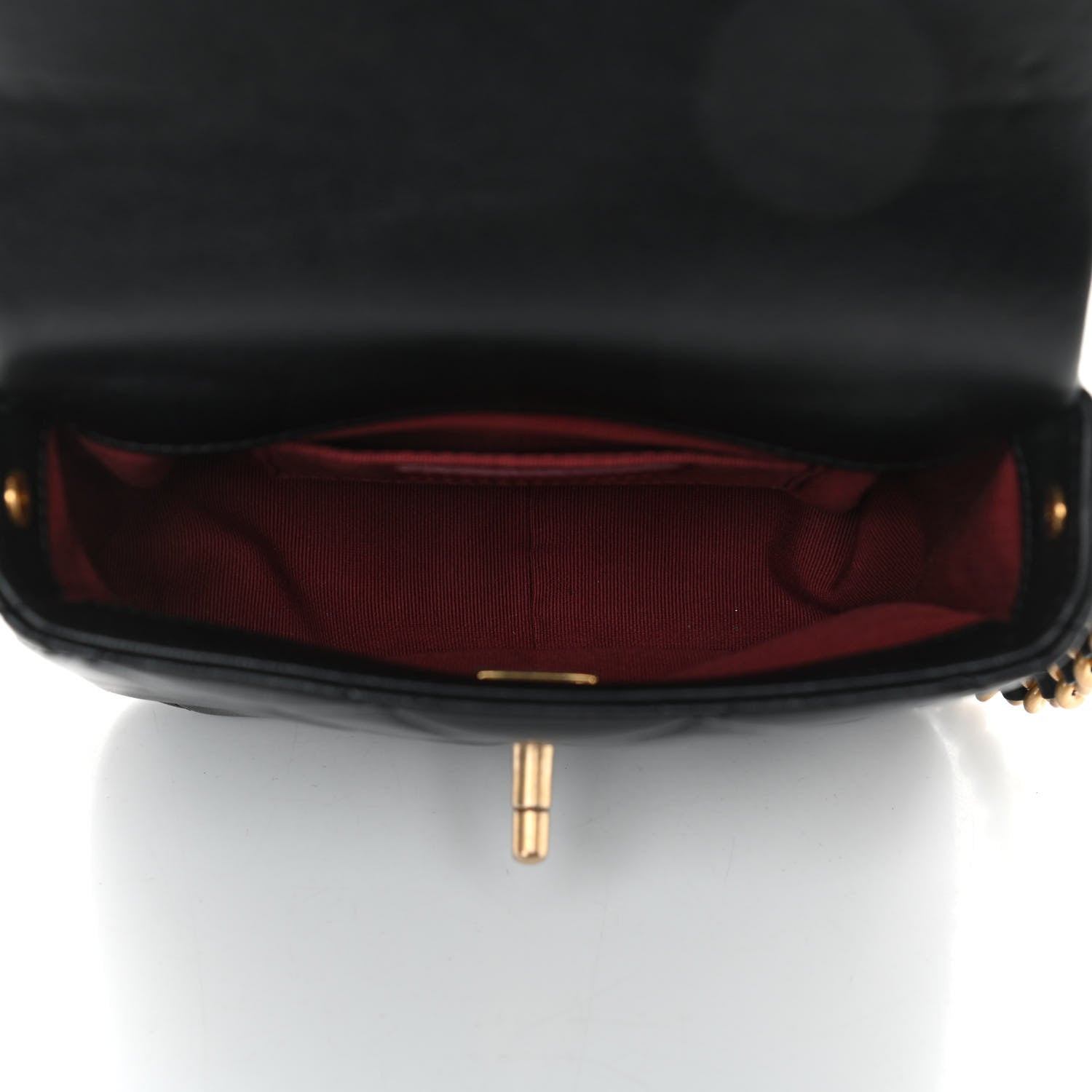 Chanel Lambskin Quilted Mini Side Note Flap Black 5 of 11