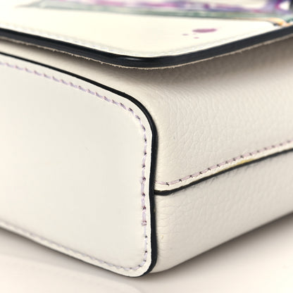 Christian Louboutin Calfskin Love RubyLou Clutch White 6 of 8