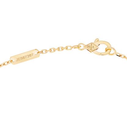 Van Cleef & Arpels 18K Rose Gold Diamond Mother of Pearl Two Butterfly Pendant Necklace 4 of 8