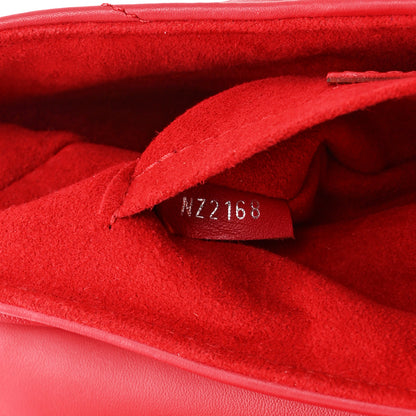 Louis Vuitton Calfskin New Wave Chain PM Scarlet 7 of 10