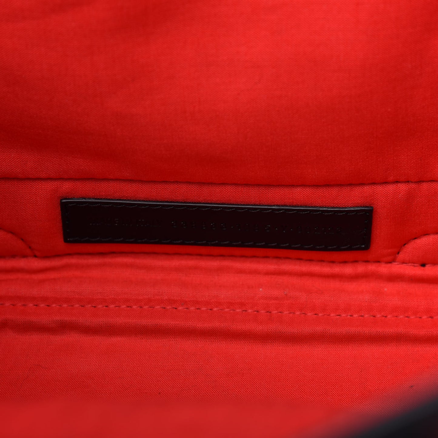 Wool Plaid S Navy Cabas Black Red