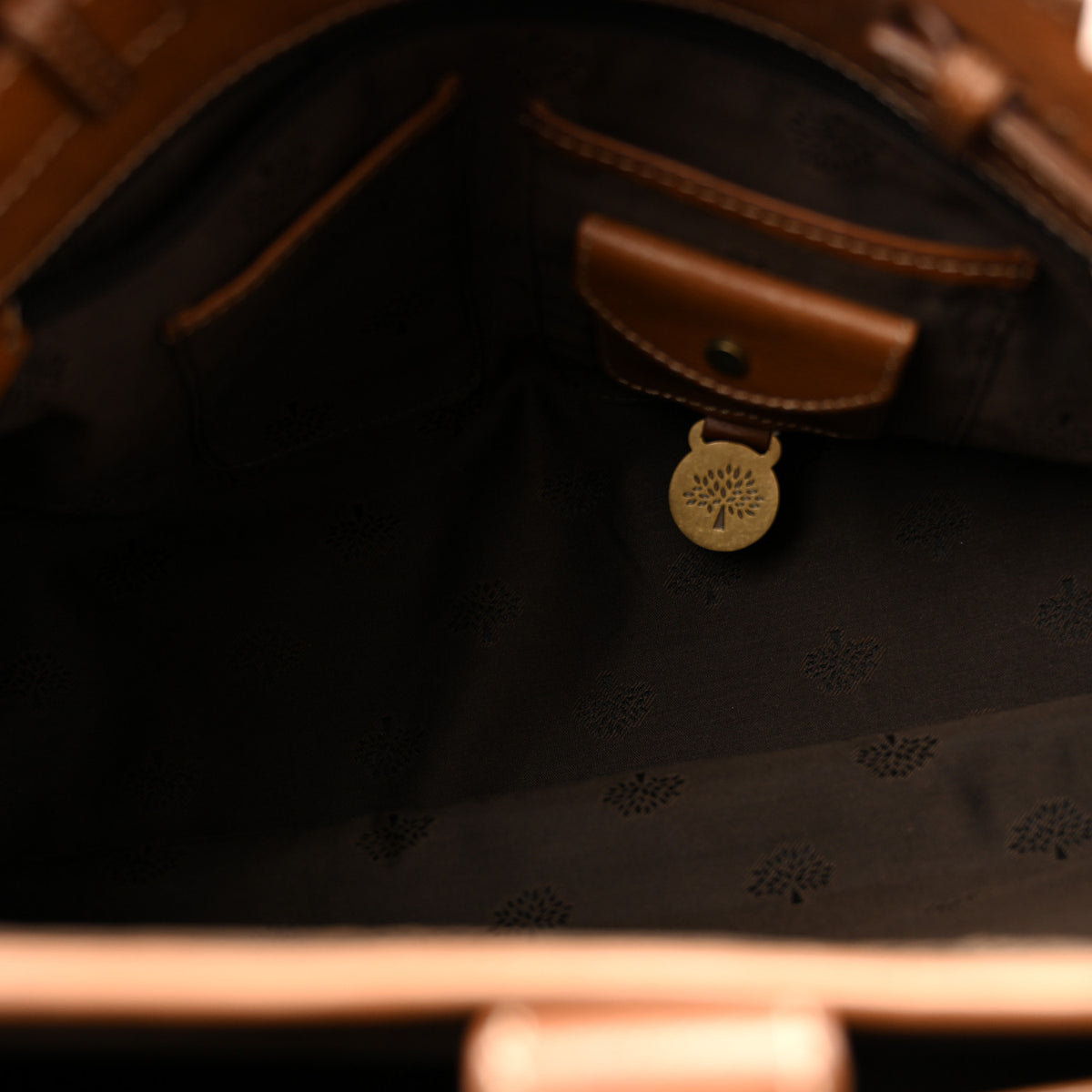 Natural Leather Bayswater Oak