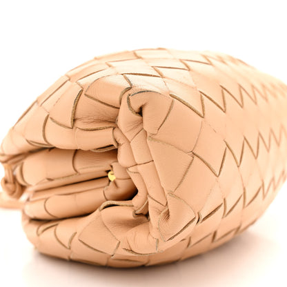 Bottega Veneta Nappa Intrecciato The Mini Pouch Almond 9 of 11