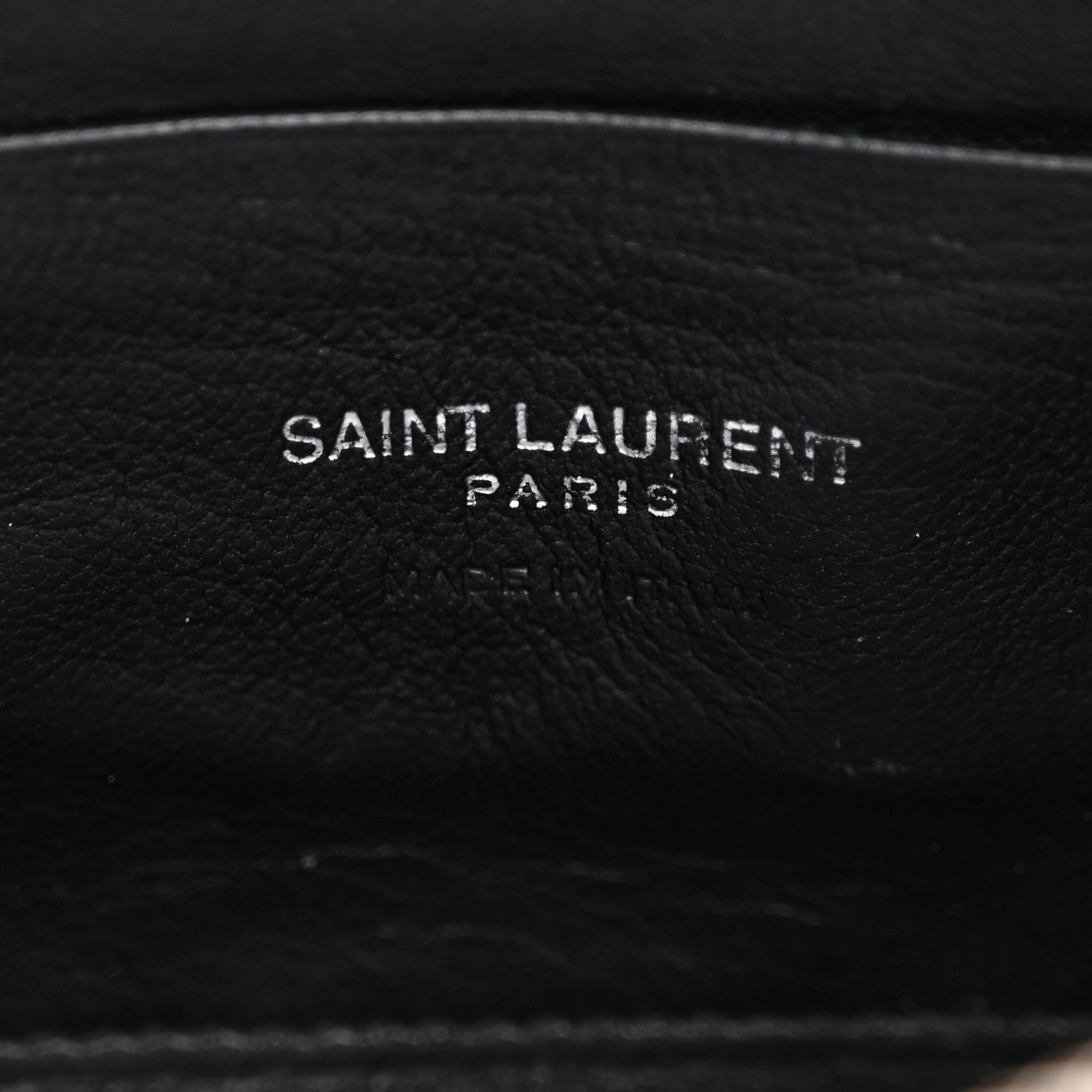 Saint Laurent Grain De Poudre Matelasse Monogram Mini Lou Camera Bag Black 6 of 13