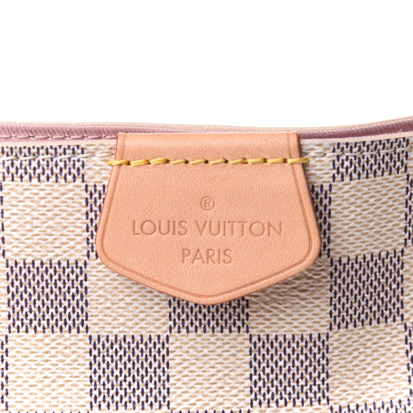 Damier Azur Graceful PM Rose Ballerine