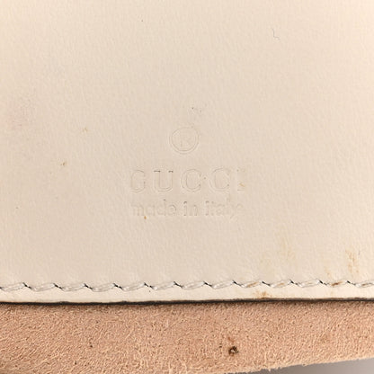 Gucci Calfskin Matelasse Mini GG Marmont 2.0 Bucket Bag White 6 of 12