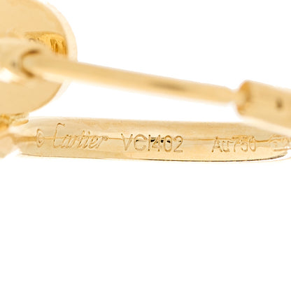 Cartier 18K Yellow Gold Juste Un Clou Single Hoop Earring 4 of 5