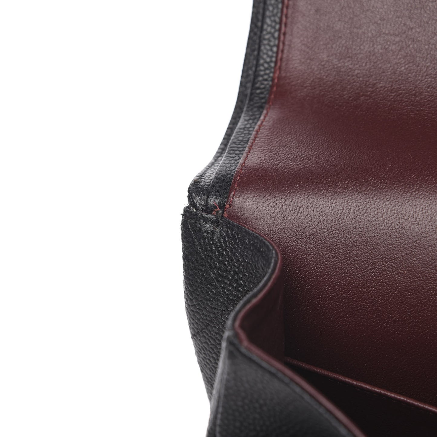 Caviar Quilted Maxi Double Flap Black