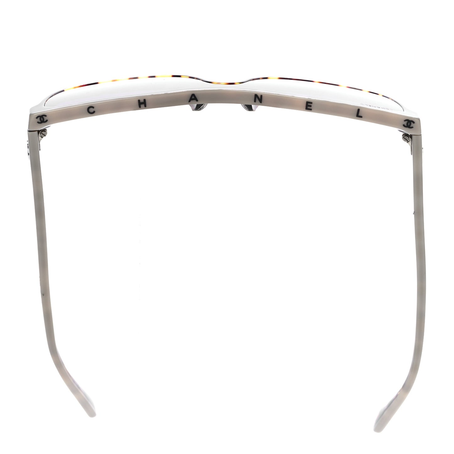 Acetate Logo Shield Sunglasses 5418 Tortoise