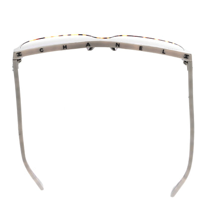 Chanel Acetate Logo Shield Sunglasses 5418 Tortoise 7 of 10