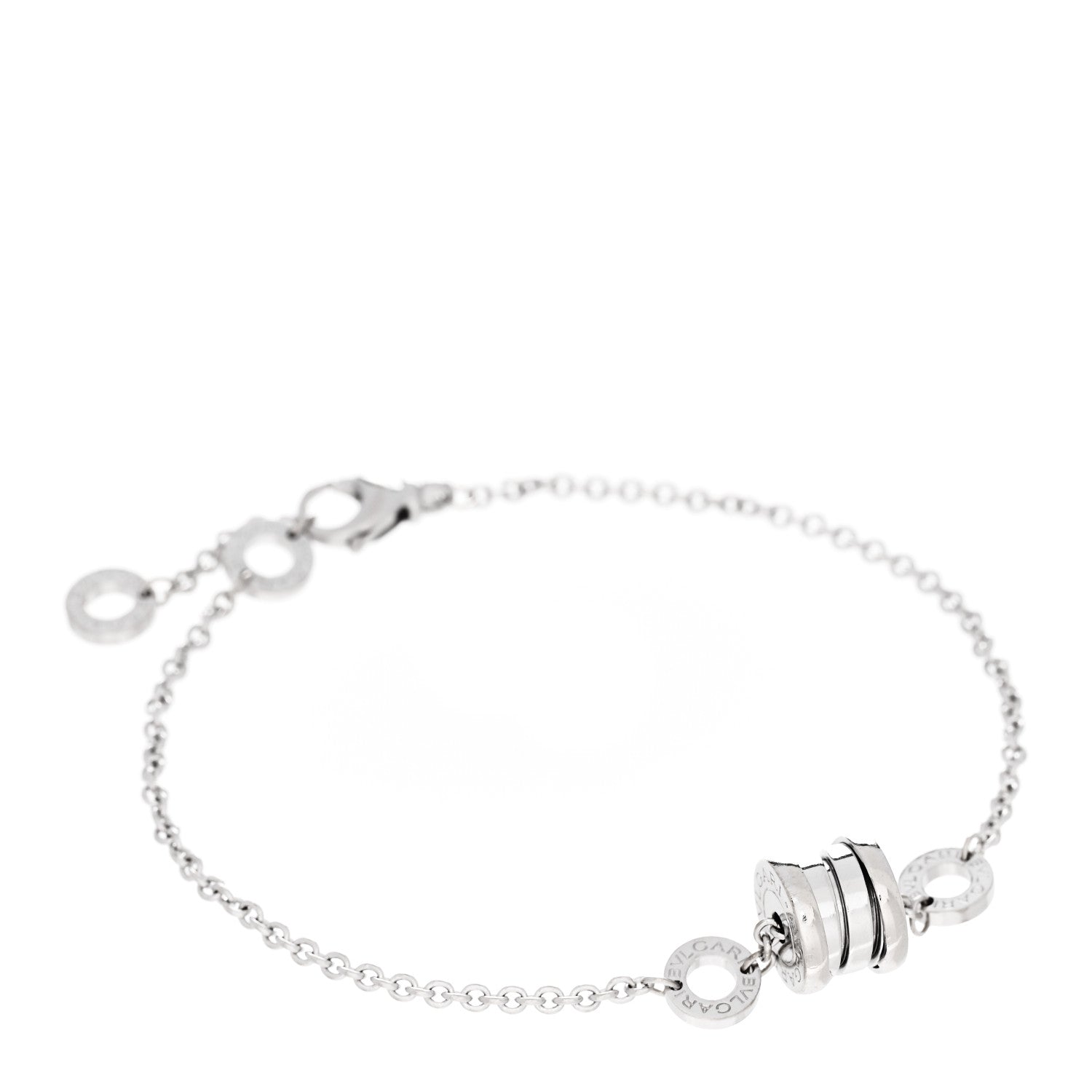 Bulgari 18K White Gold B.Zero1 Bracelet 1 of 7