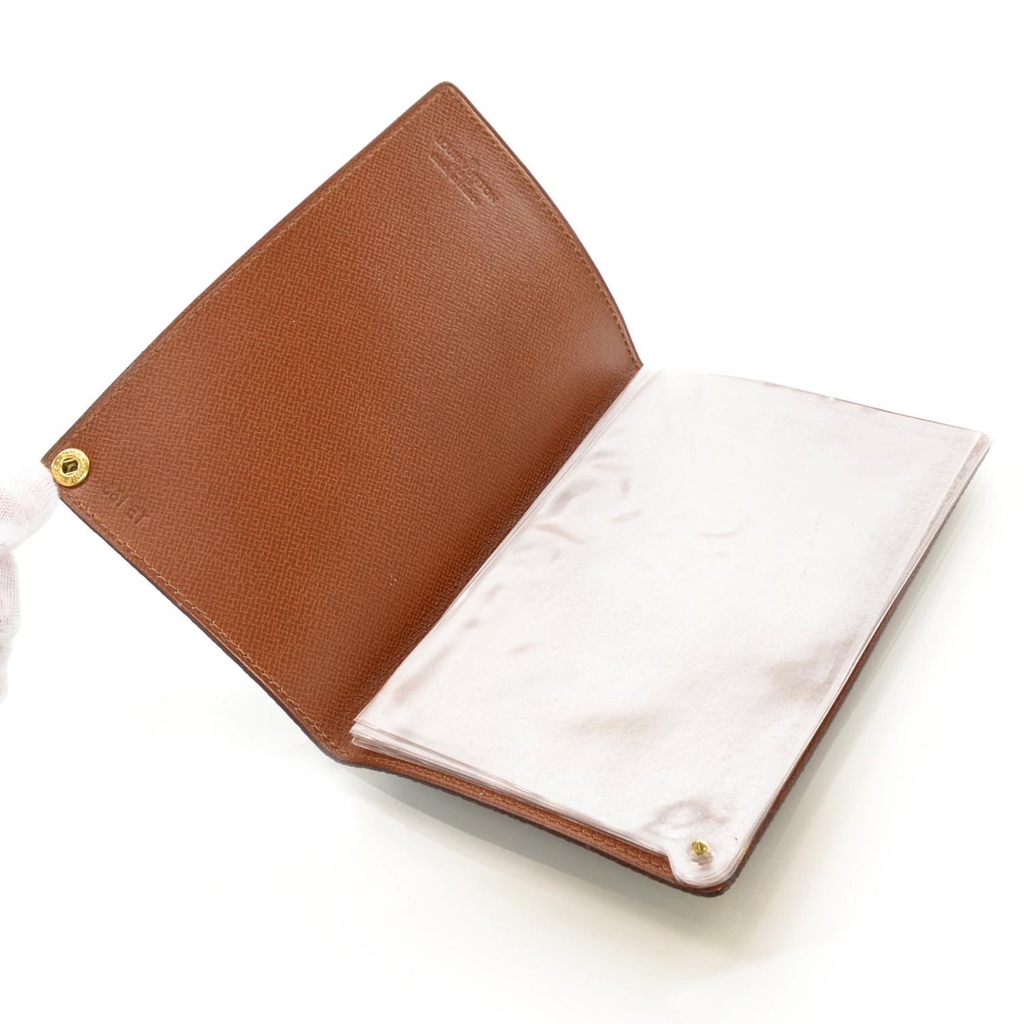 Monogram Credit Card Photo Holder