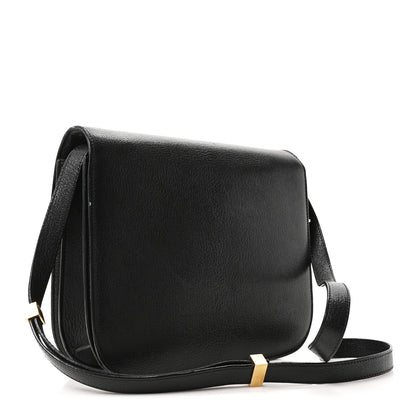 Celine Goatskin Medium Classic Box Flap Bag Black 3 of 10