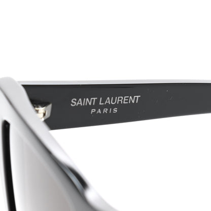 Saint Laurent Acetate Mica Cat Eye Sunglasses SL 276 Black 5 of 8