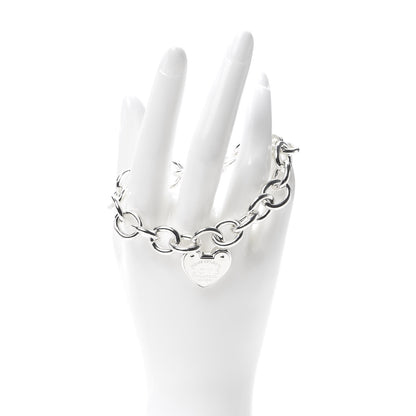 Tiffany Sterling Silver Return to Love Lock Bracelet 2 of 6