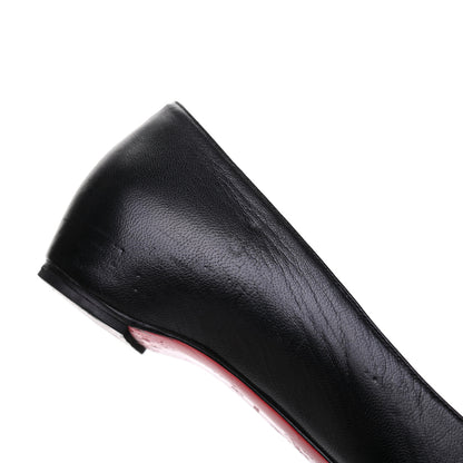 Christian Louboutin Kid Patent Geo Flats 36.5 Black 20 of 23