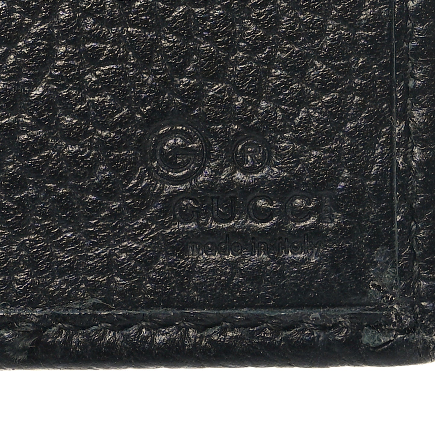 Nylon Monogram Bi-Fold Wallet Black