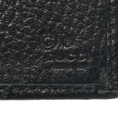 Gucci Nylon Monogram Bi-Fold Wallet Black 6 of 8