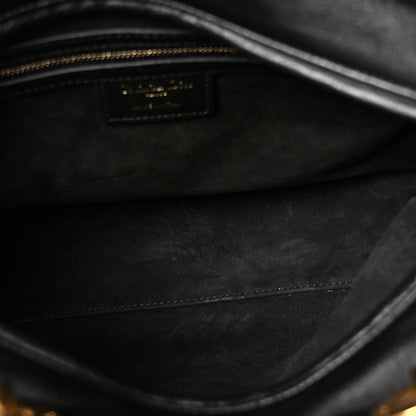 Christian Dior Calfskin Cannage Studded Large Supple Lady Dior  Black 5 of 10