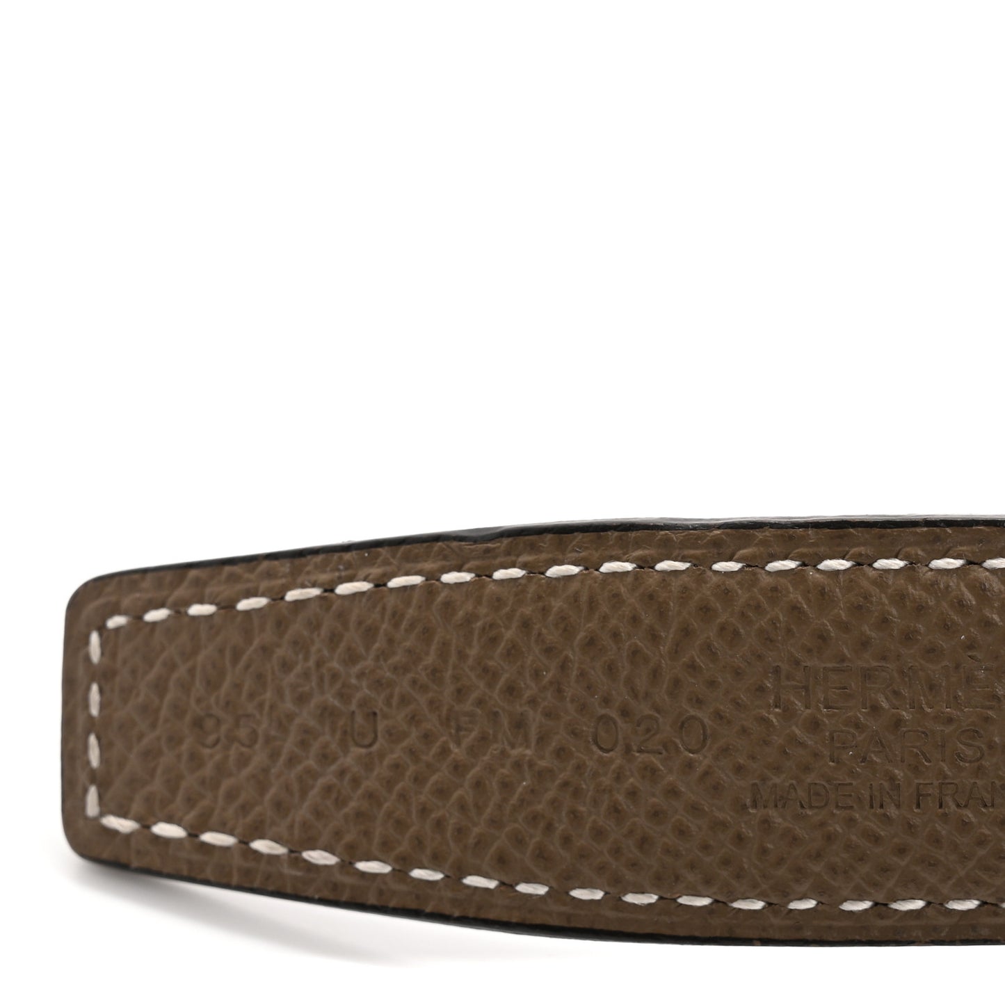 Epsom Swift 24mm Collier De Chien CDC Belt 95 38 Etoupe Black