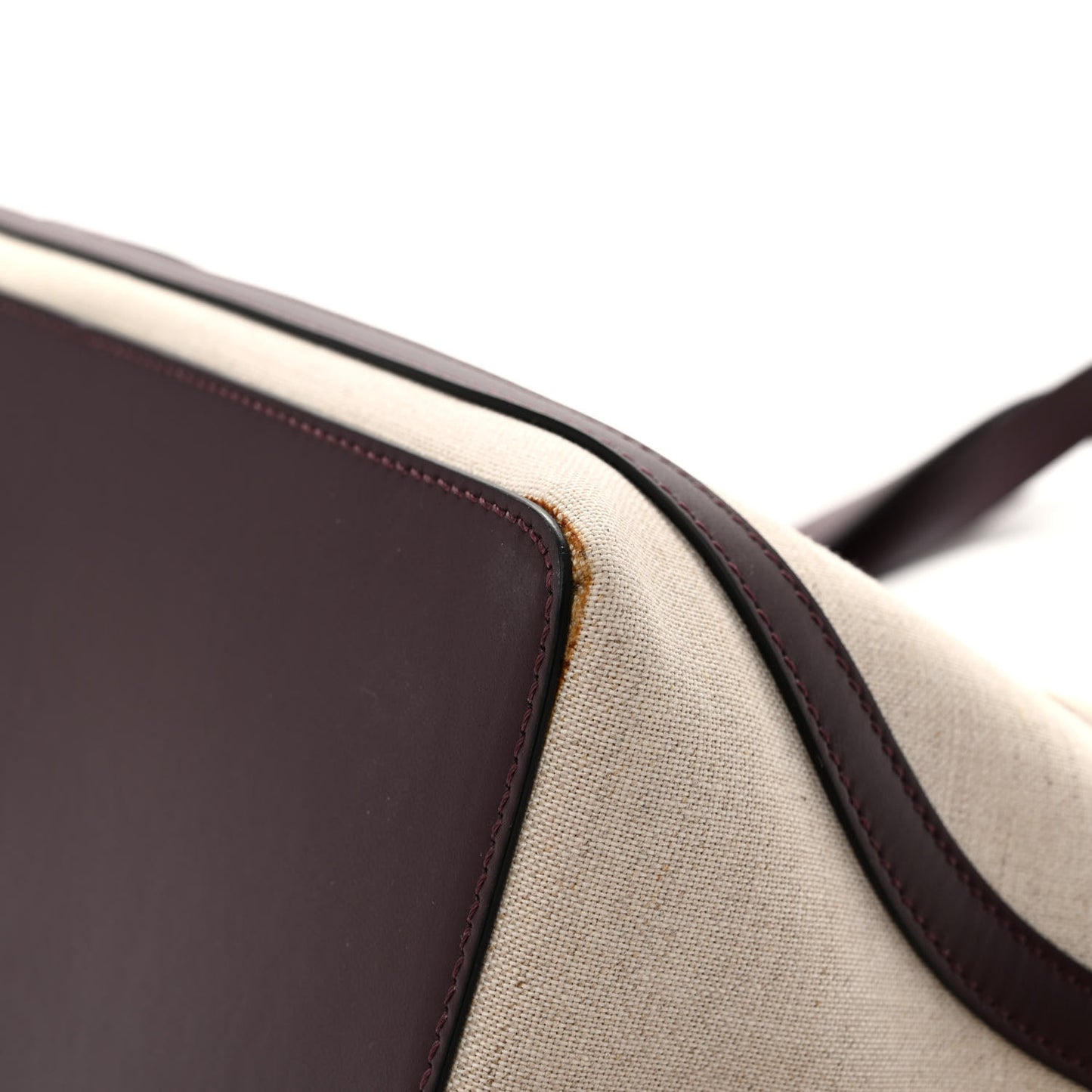Canvas Large Escape Tote Natural Brown