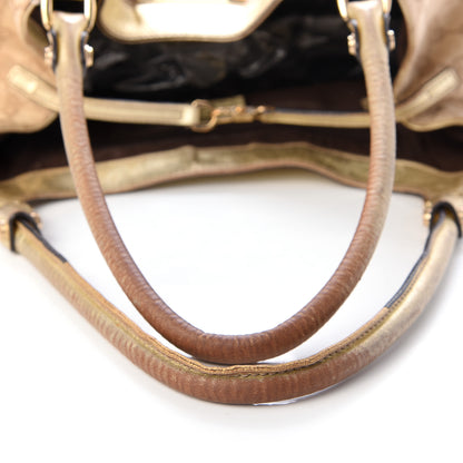 Gucci Monogram Large D Gold Hobo Metallic Gold 14 of 14