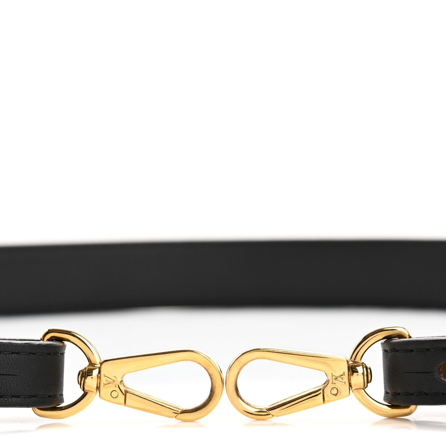 Louis Vuitton Reverse Monogram Bandouliere Shoulder Strap XL Black 3 of 9