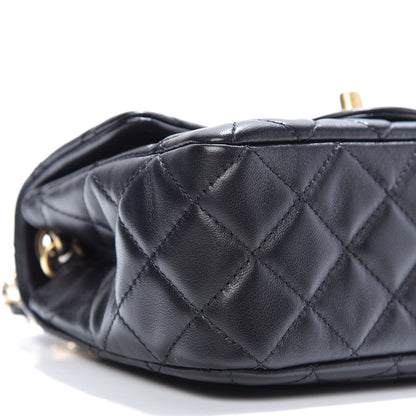 Chanel Lambskin Quilted Mini Pearl Crush Flap Black 6 of 10