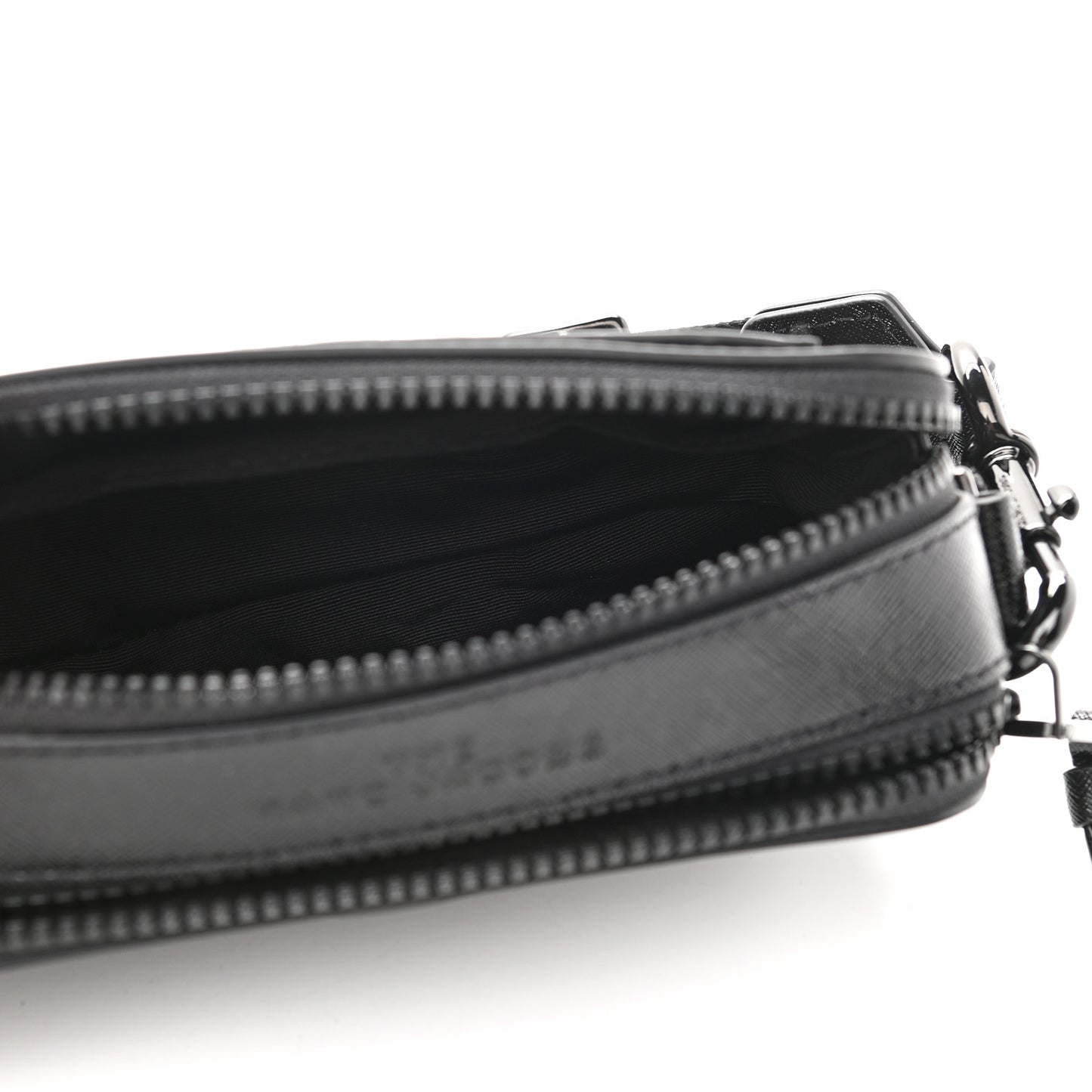 Saffiano Snapshot Camera Bag Black