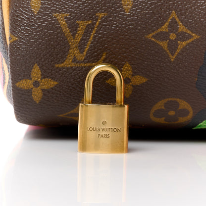 Louis Vuitton Monogram Roses Speedy 30 9 of 15
