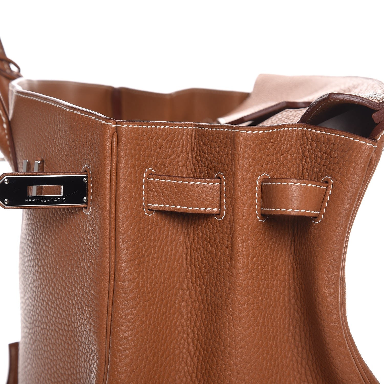 Hermes Taurillon Clemence Birkin 35 Gold 30 of 39