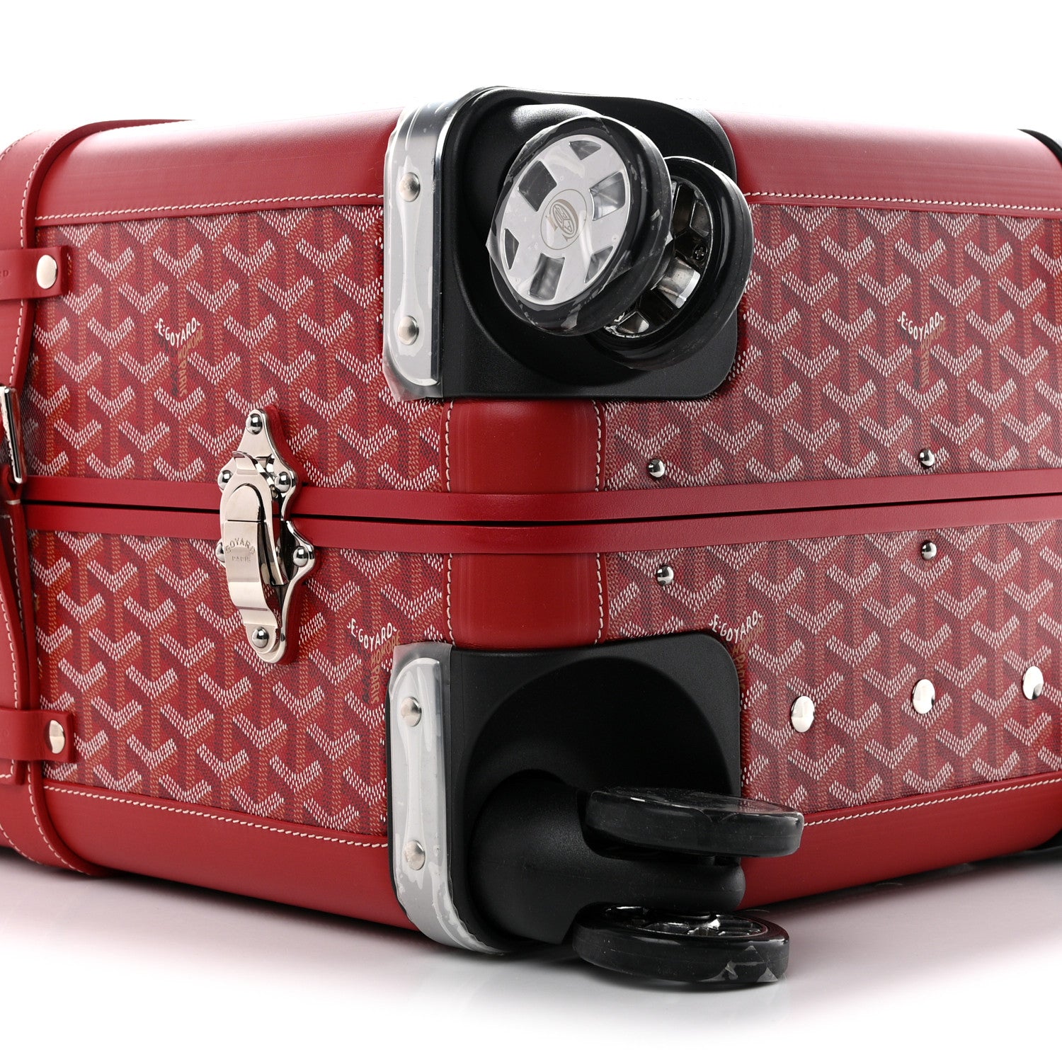 Goyard Goyardine Bourget PM Red 10 of 13