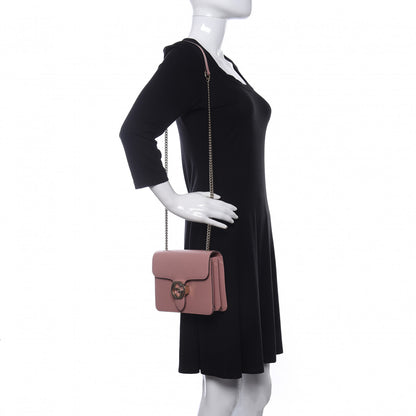 Gucci Dollar Calfskin Small Interlocking G Shoulder Bag Soft Pink 2 of 10
