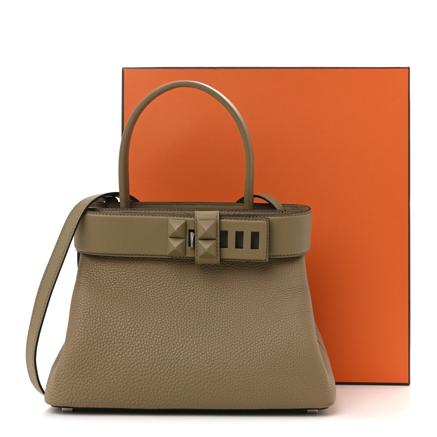 Togo Swift Medor Bag Beige Marfa