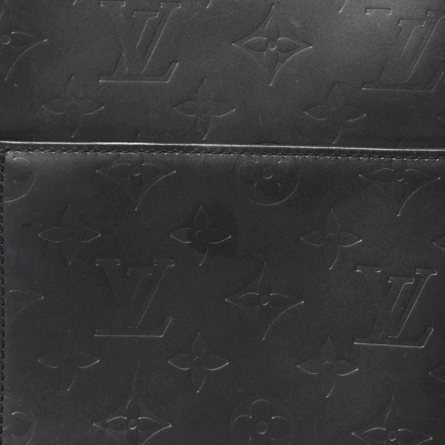 Mat Monogram Sutter Tote Black