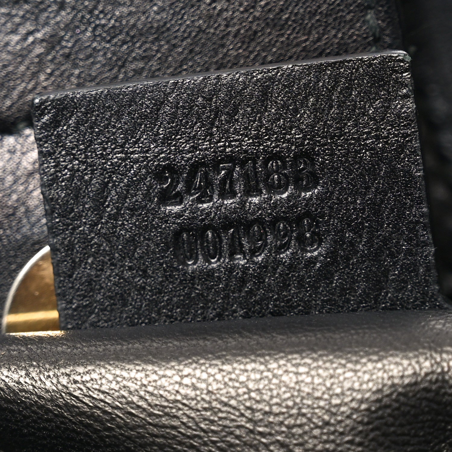 Gucci Snakeskin Medium GG Running Tote Black 7 of 11